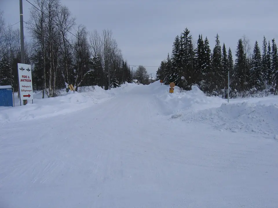 Kurravaara in winter