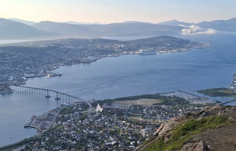 Tromsø Mount Fløya view 01