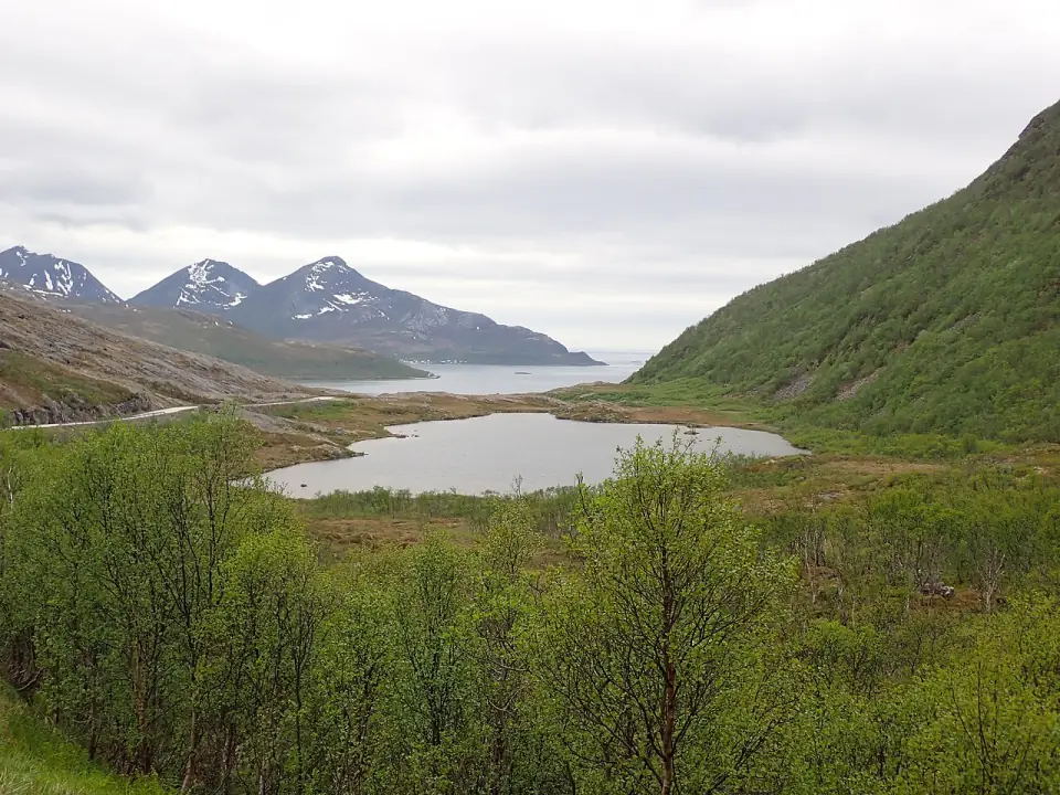 Litlevatnet en amont de Grøtfjord x2
